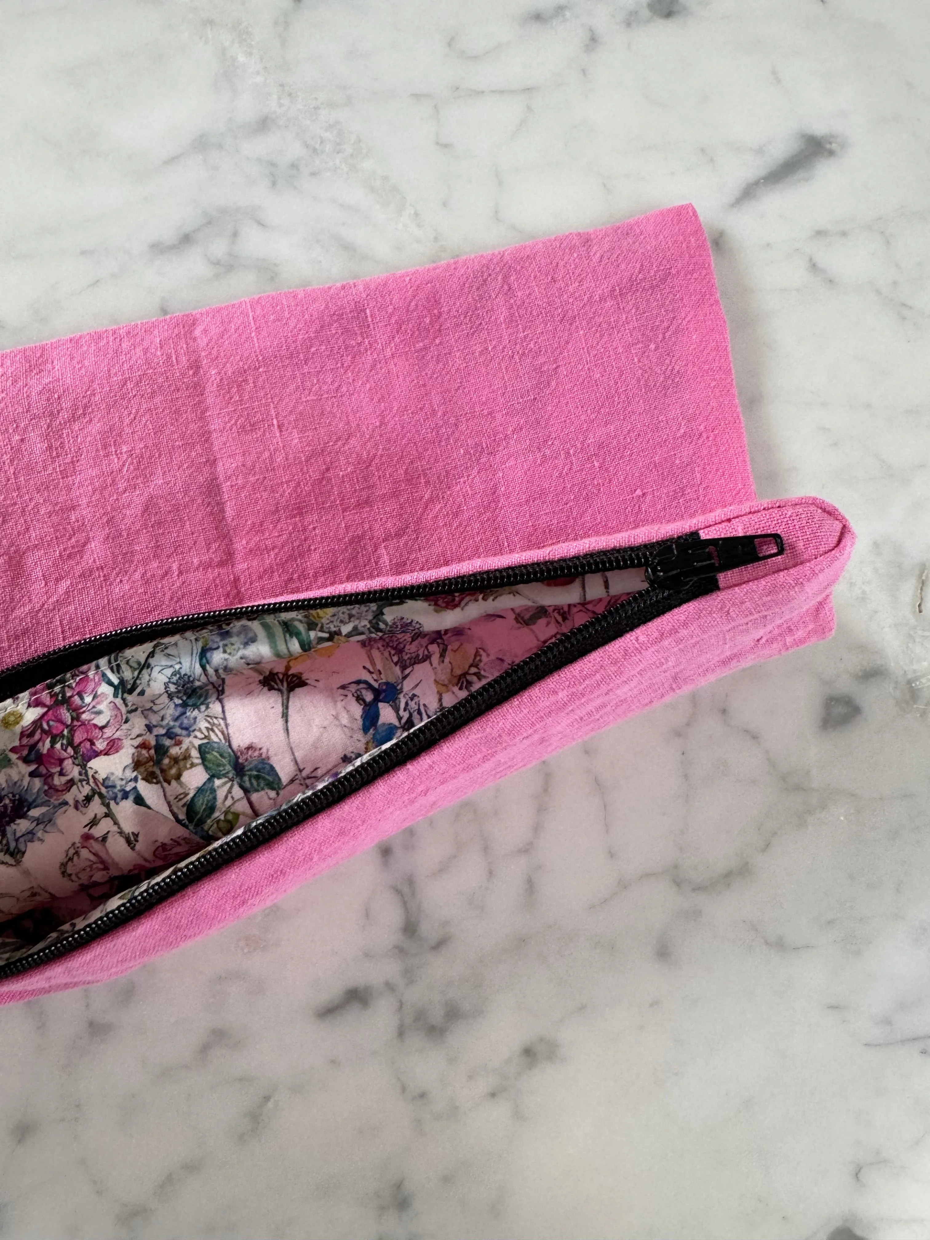 Zipper Pouch - Pink